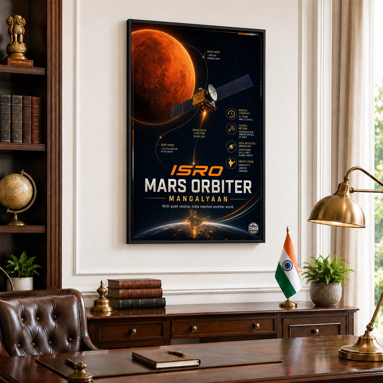 Mars Orbiter – Quiet Resolve at Another World