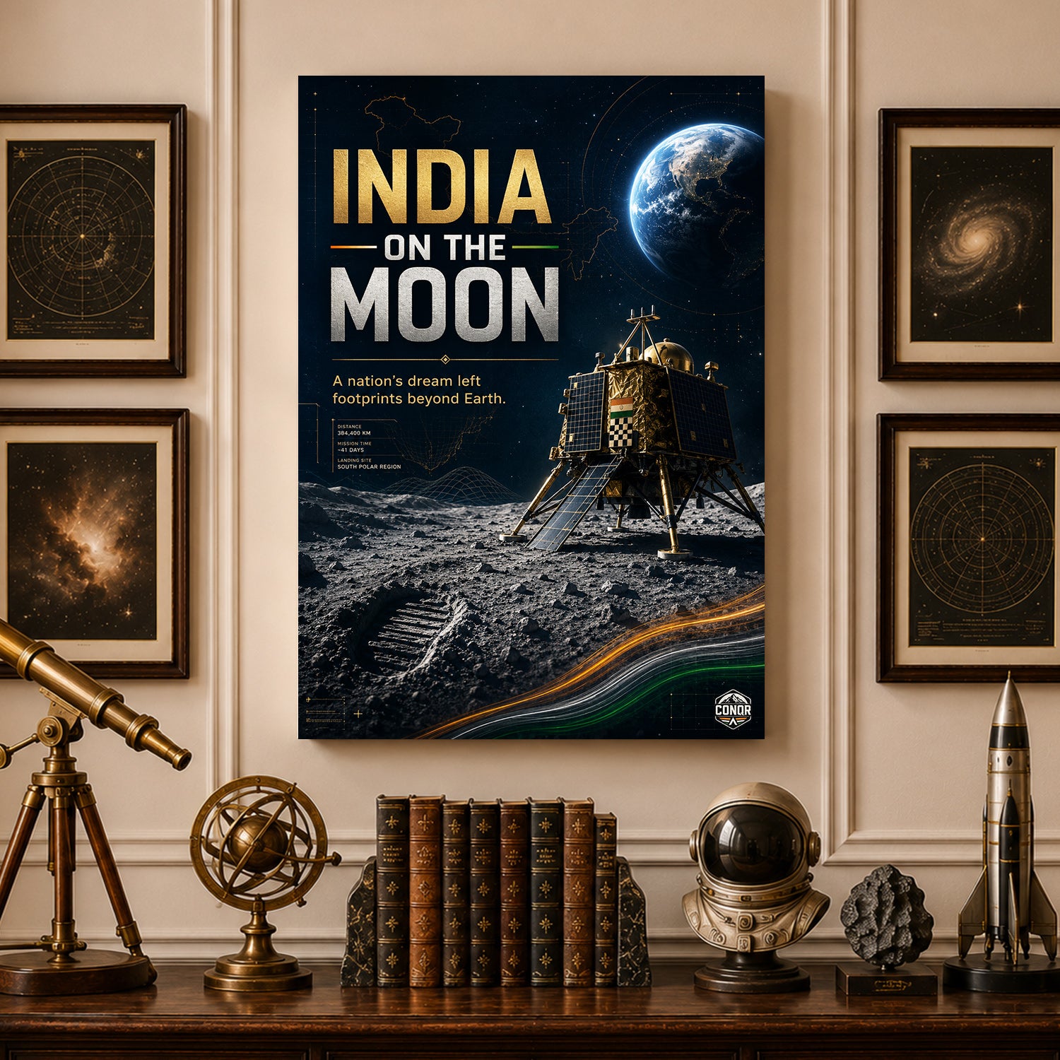 India on the Moon – Footprints Beyond Earth