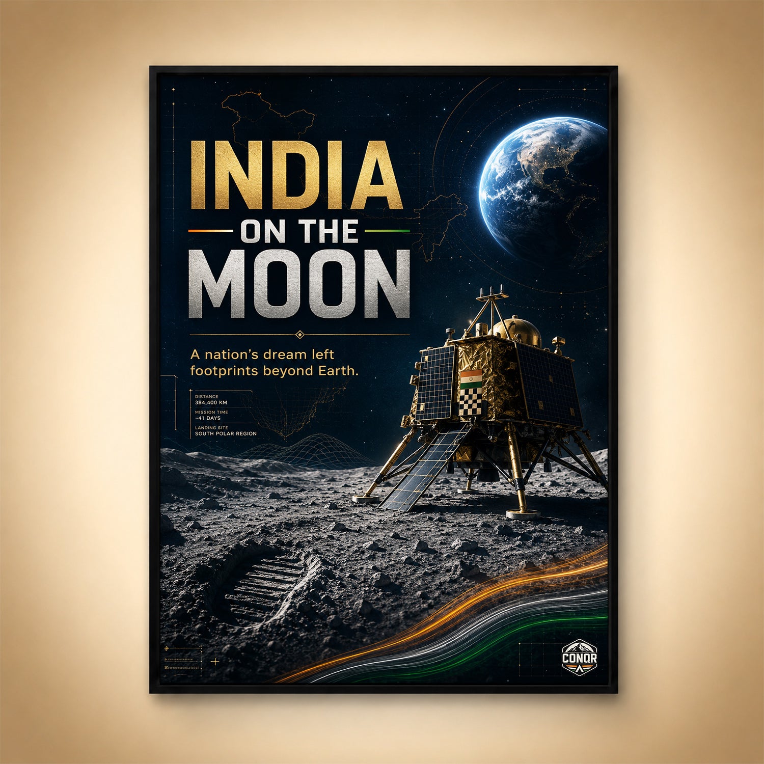 India on the Moon – Footprints Beyond Earth