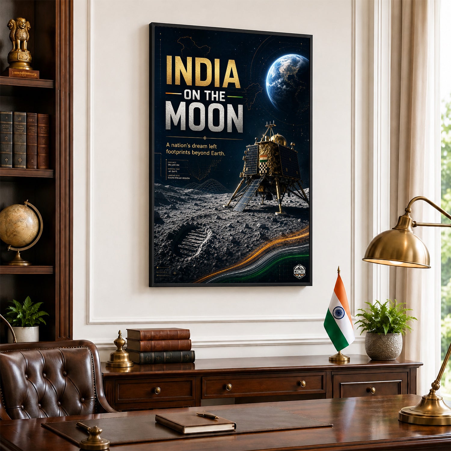 India on the Moon – Footprints Beyond Earth