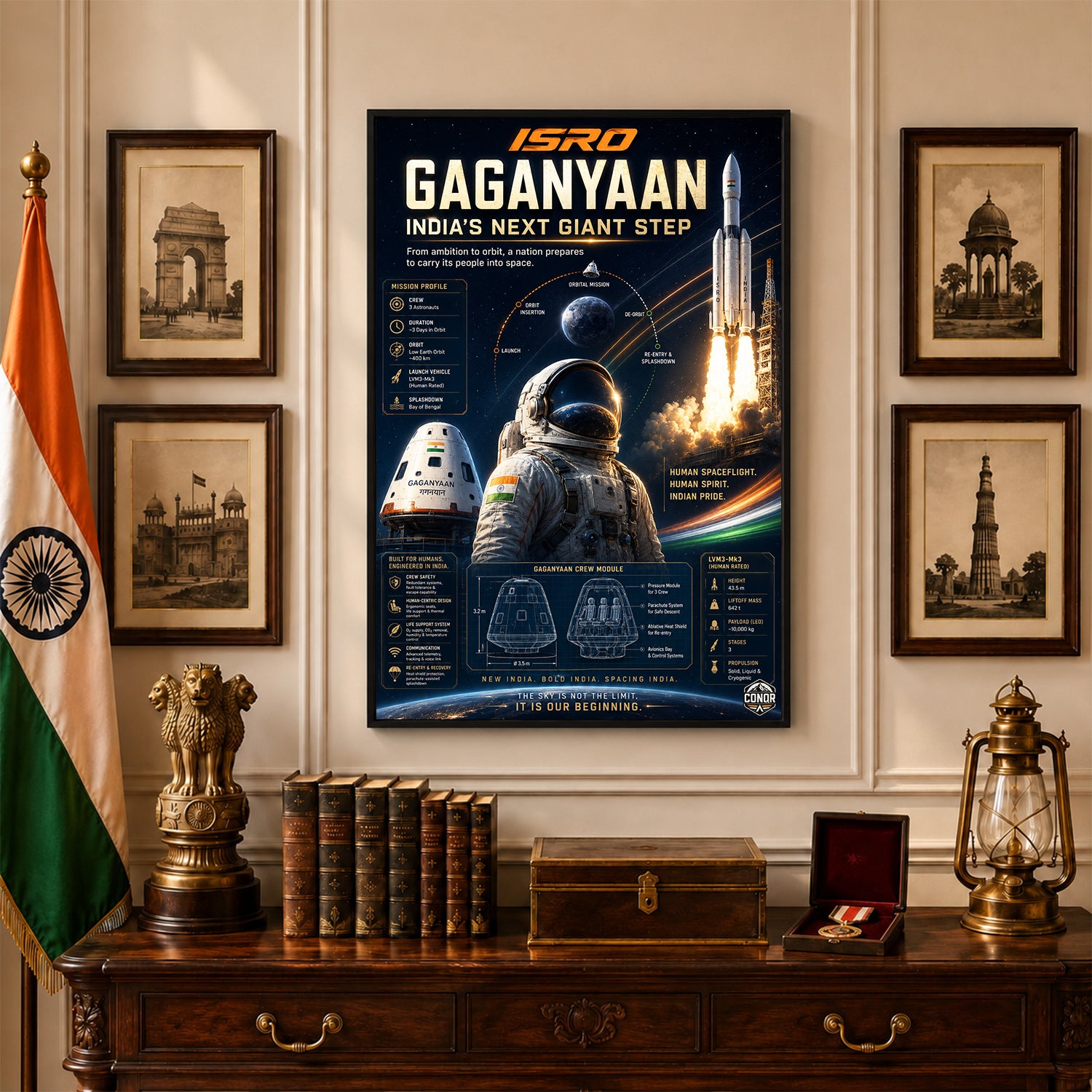 Gaganyaan, the Giant Step – Built for Humans