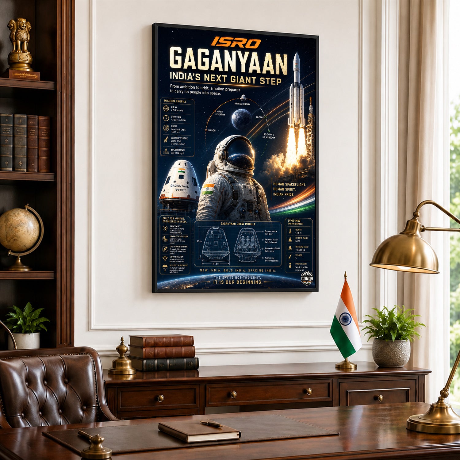 Gaganyaan, the Giant Step – Built for Humans