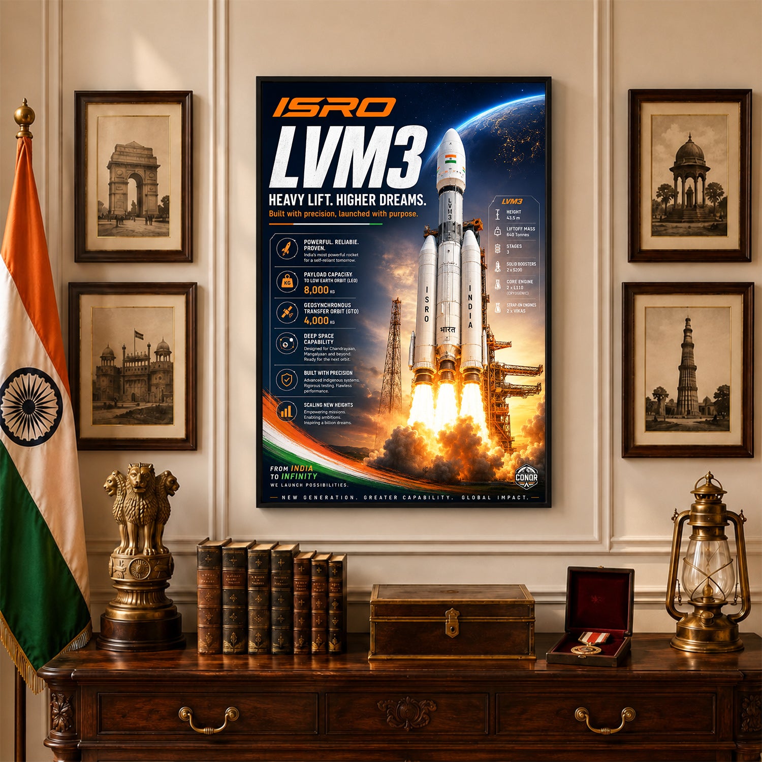 LVM3 in Flight – Powerful, Reliable, Proven