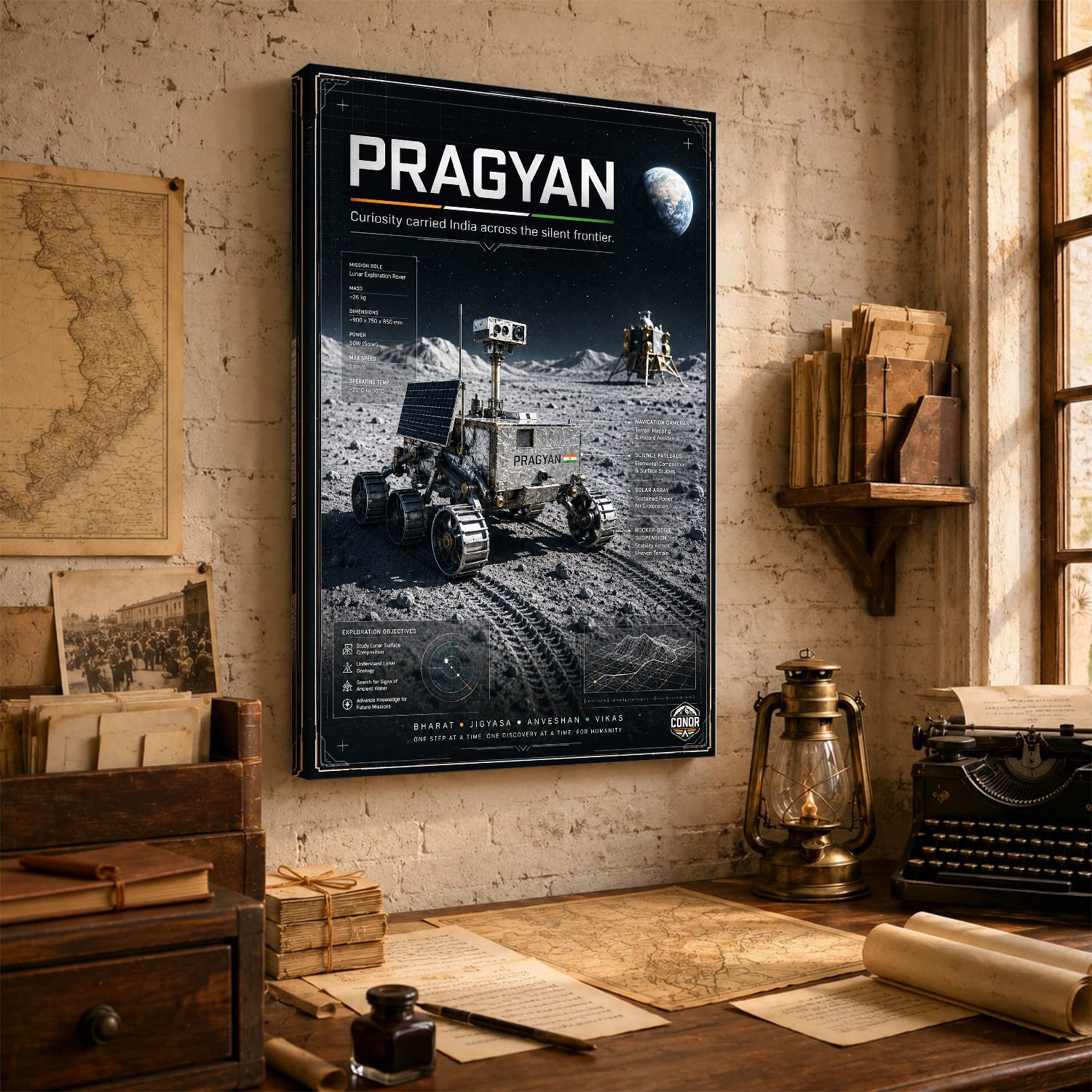 Pragyan – Curiosity on the Silent Frontier