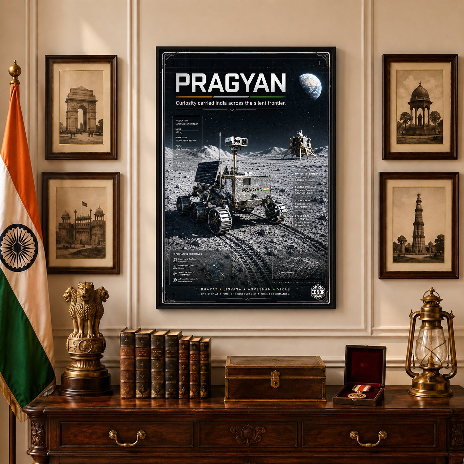 Pragyan – Curiosity on the Silent Frontier