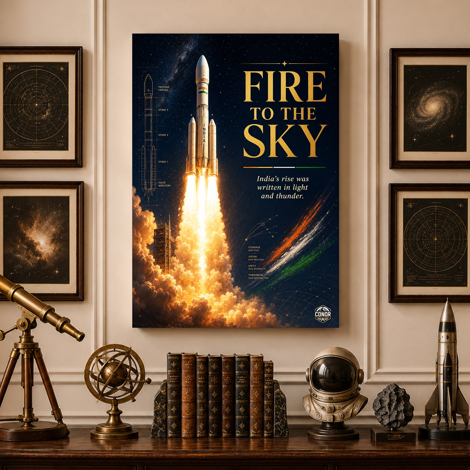 Fire to the Sky – Written in Light and Thunder