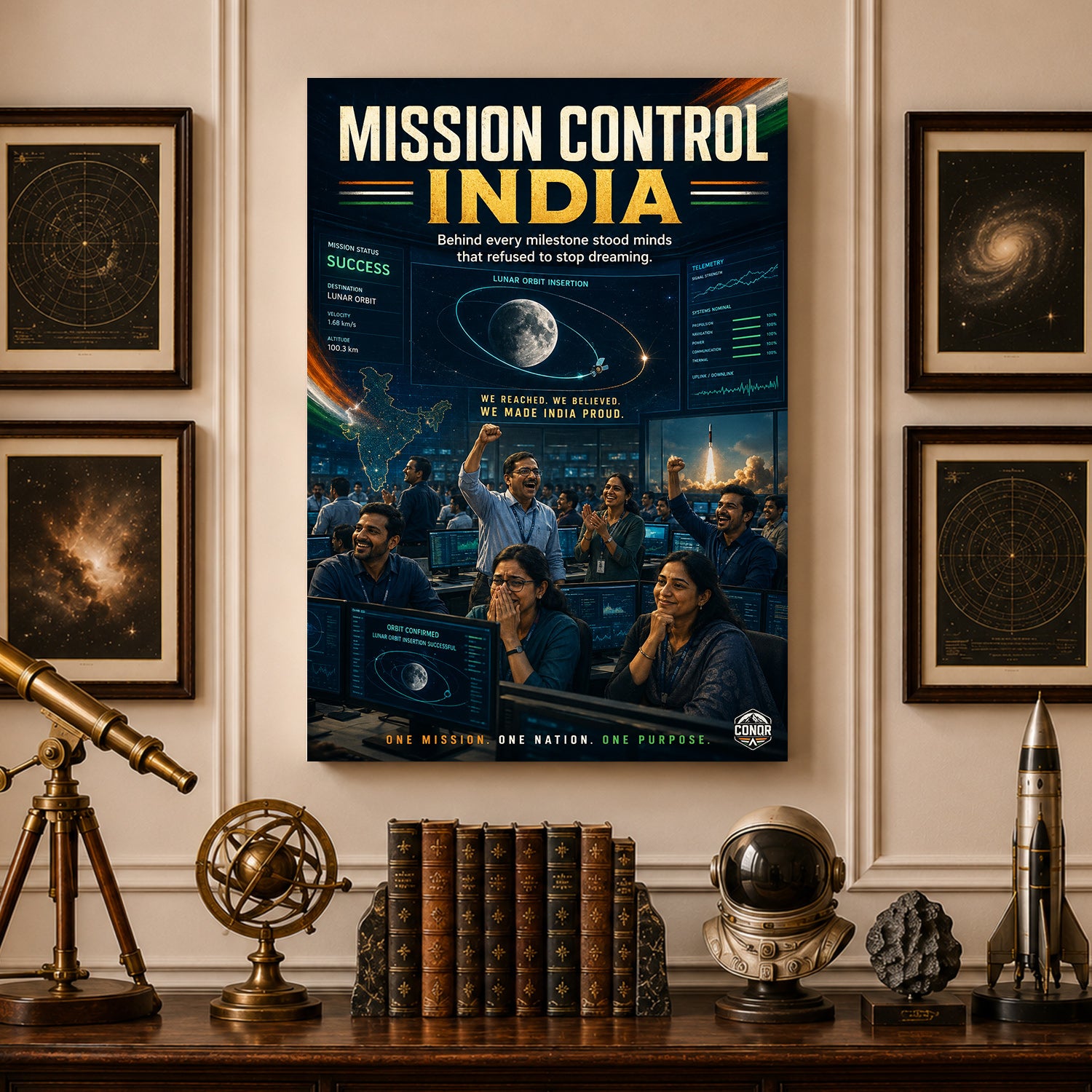 Mission Control India – Orbit Confirmed