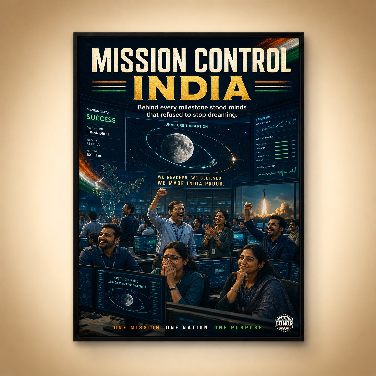 Mission Control India – Orbit Confirmed