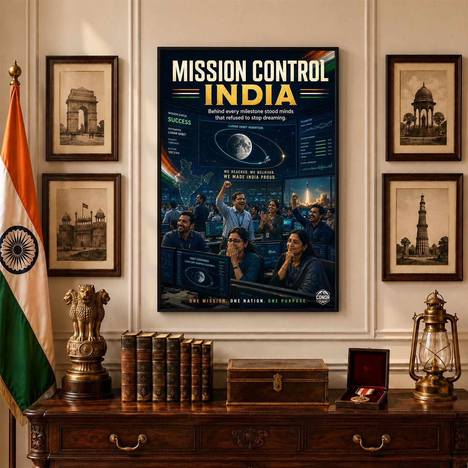 Mission Control India – Orbit Confirmed