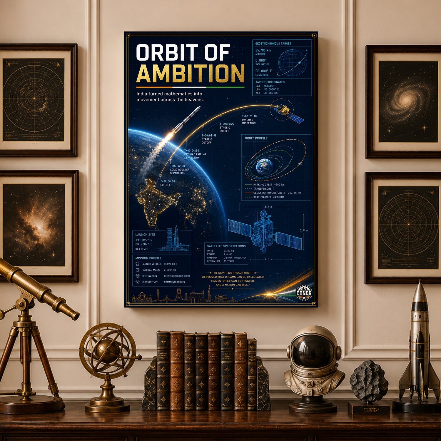 Orbit of Ambition – Mathematics into Movement