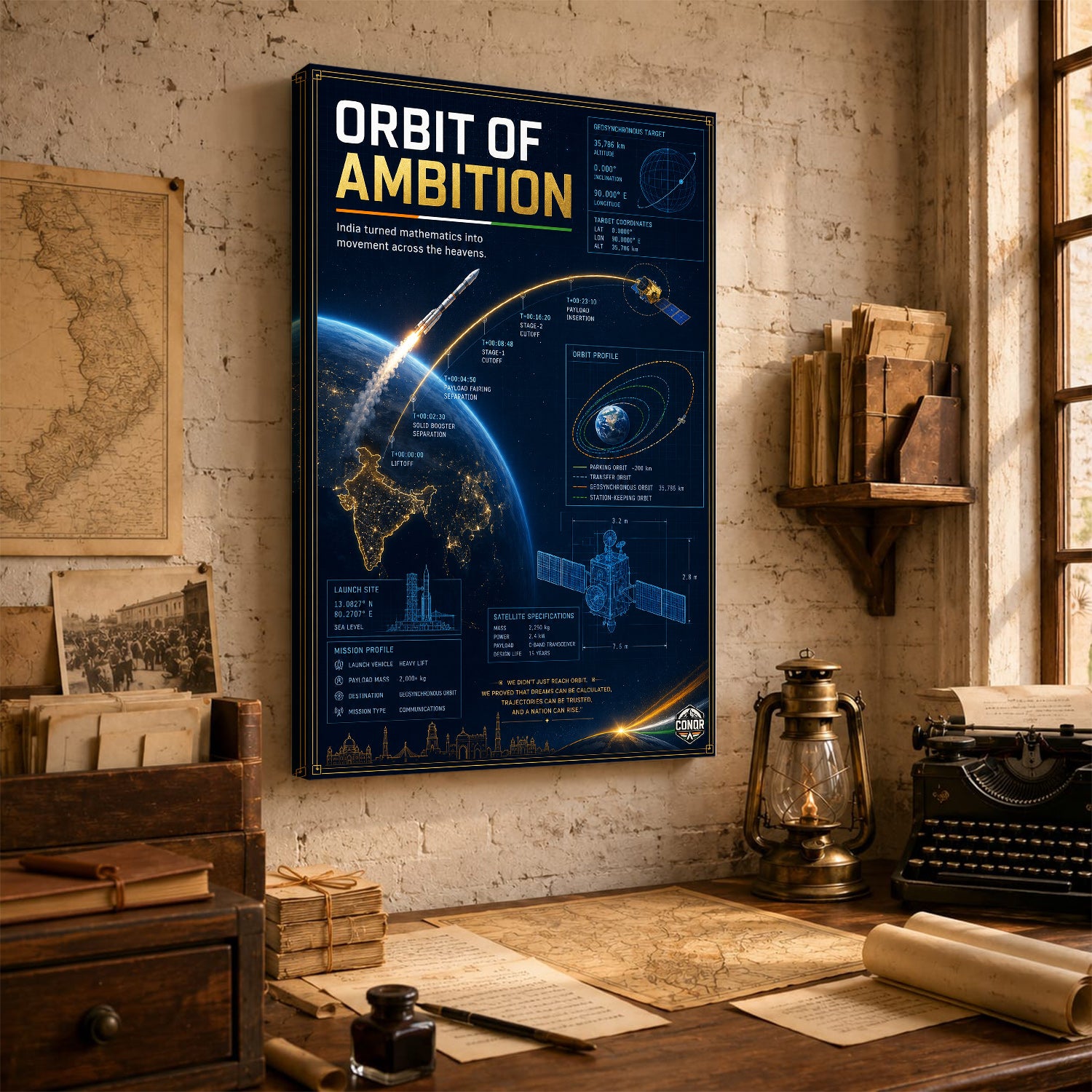 Orbit of Ambition – Mathematics into Movement