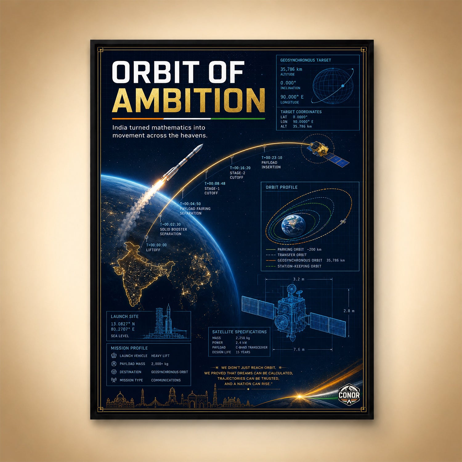 Orbit of Ambition – Mathematics into Movement