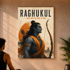 Raghukul Honor - Canvas Wall Art (CONQR_SAN_RAM_05)