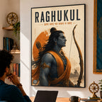Raghukul Honor - Canvas Wall Art (CONQR_SAN_RAM_05)