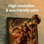 Ram Kaaj Hanuman - Canvas Wall Art (CONQR_SAN_RAM_07)