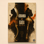 Kodanda x Gada - Canvas Wall Art (CONQR_SAN_RAM_07)