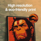 Hanuman Chalisa Strength - Canvas Wall Art (CONQR_SAN_HAN_08)
