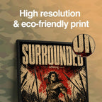 Surrounded Not Broken - Canvas Wall Art (CONQR_ABHI_SAN_07)