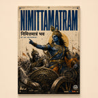 Nimitta Matram - Canvas Wall Art (CONQR_KRISHNA_007)