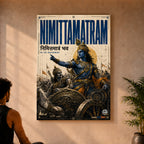 Nimitta Matram - Canvas Wall Art (CONQR_KRISHNA_007)