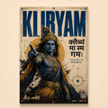 Klibyam Ma Sm Gamah - Canvas Wall Art (CONQR_KRISHNA_008)