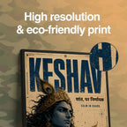 Keshav - Canvas Wall Art (CONQR_KRISHNA_010)