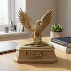 The Eagle — Break Your Limits Desk Sculpture | Lightweight PLA Material
