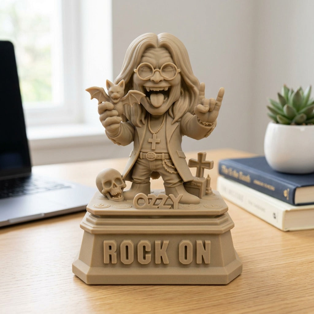 Rock On — Rocker Desk Sculpture | Lightweight PLA Material