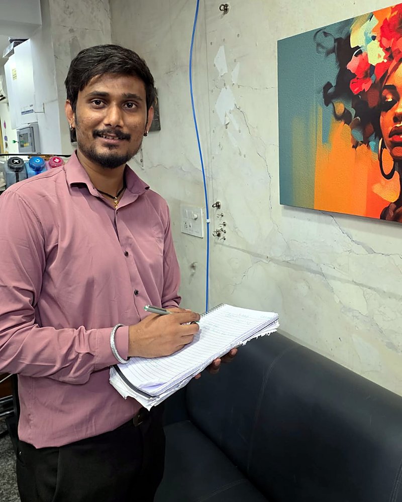 Rahul, Quality Control at CONQR