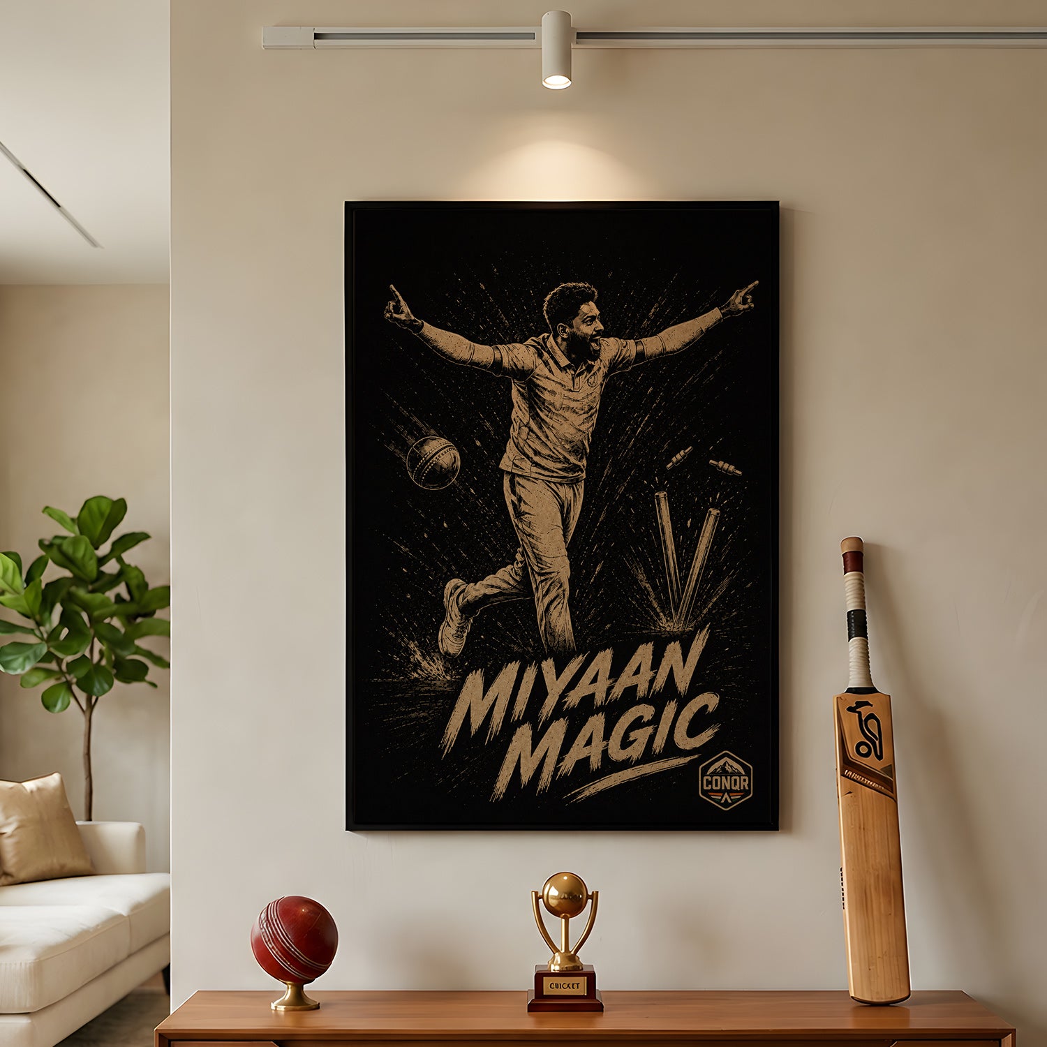 Miyaan Magic – When the Stumps Go Flying