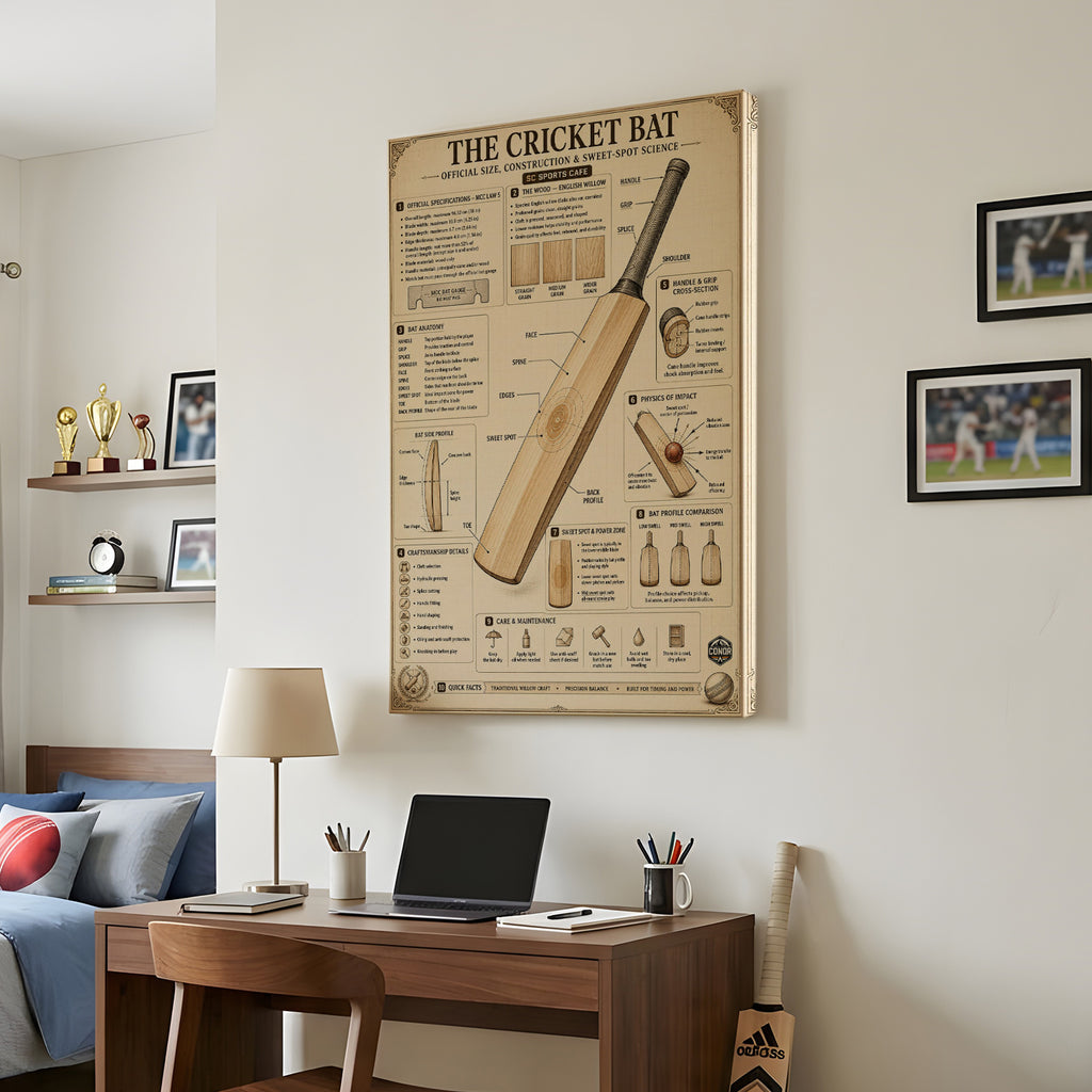 The Cricket Bat, Explained – Willow, Craft & Sweet Spot