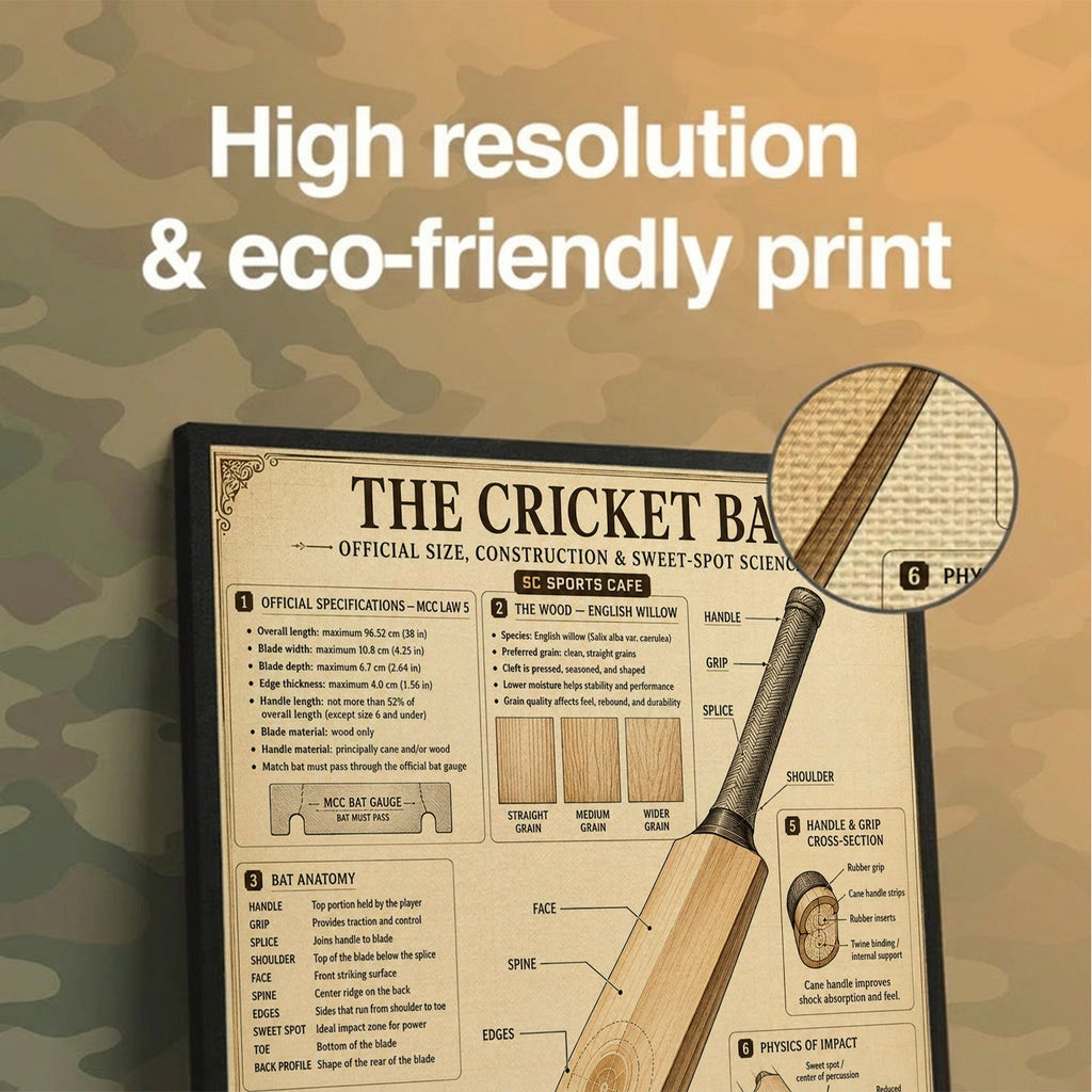 The Cricket Bat, Explained – Willow, Craft & Sweet Spot