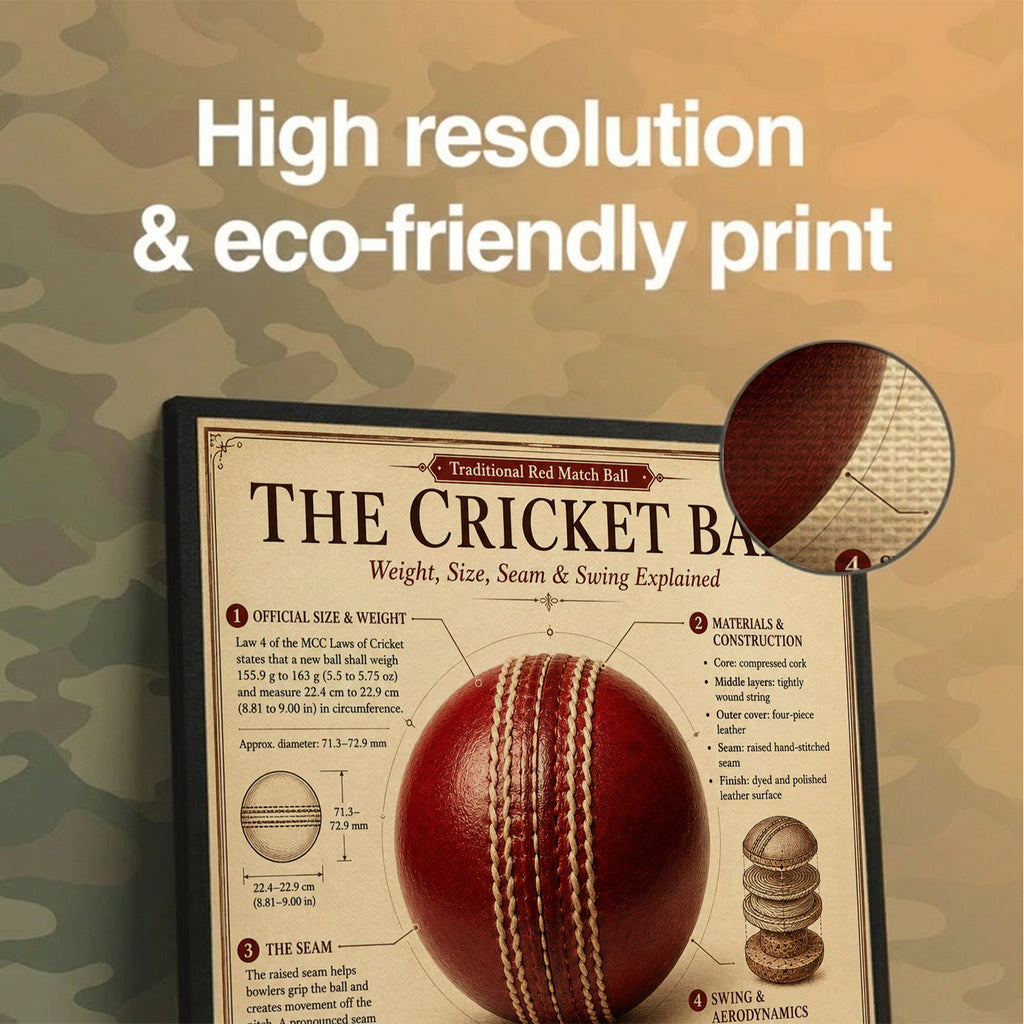 The Cricket Ball, Explained – Seam, Swing & Science