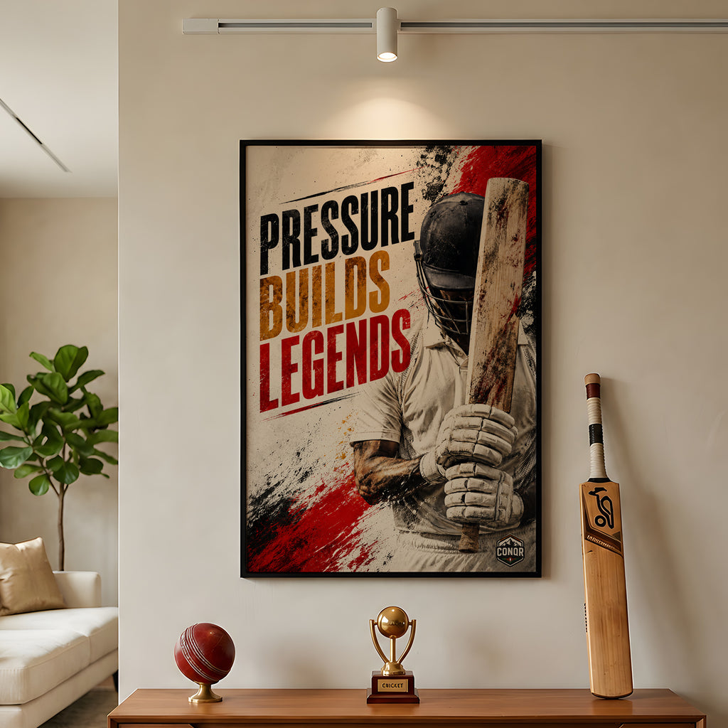 Pressure Builds Legends – Perform When It Counts