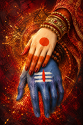 Rudra Path Shiva Wall Art by CONQR