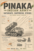 Indian Army Grit Wall Art - CONQR Army Wall Art