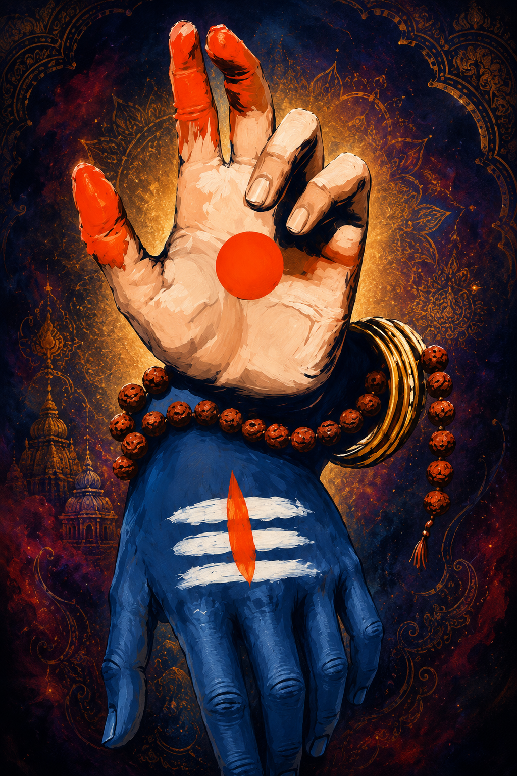 Shiva Supreme Presence Wall Art by CONQR