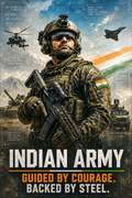 Defender of Bharat Wall Art - CONQR Army Wall Art