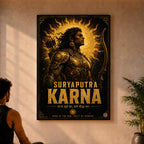 Suryaputra Command Wall Art (CONQR_KARN_005)