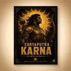 Suryaputra Command Wall Art (CONQR_KARN_005)