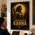 Suryaputra Command Wall Art (CONQR_KARN_005)