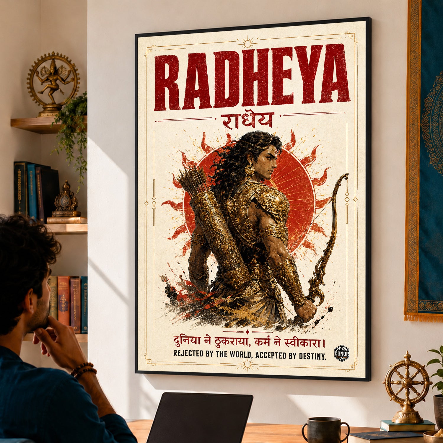 Karn Dharma Force Wall Art (CONQR_KARN_014)