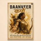 Daanveer Karna Royal Wall Art (CONQR_KARN_002)