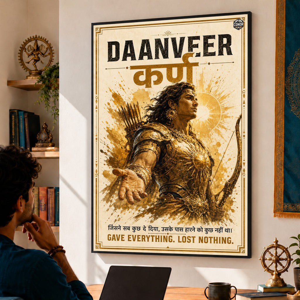 Daanveer Karna Royal Wall Art (CONQR_KARN_002)