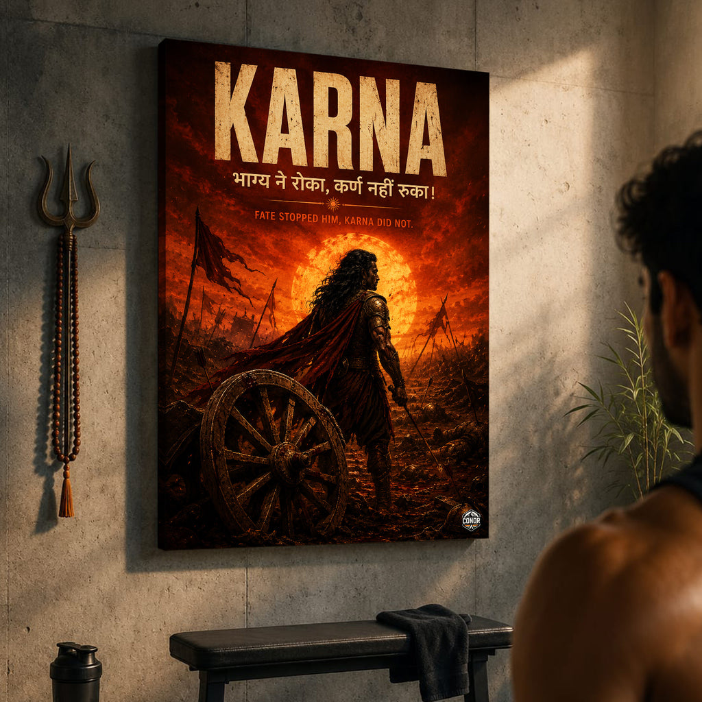 Karna Eternal Honour Wall Art (CONQR_KARN_004)
