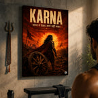 Karna Eternal Honour Wall Art (CONQR_KARN_004)