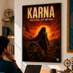 Karna Eternal Honour Wall Art (CONQR_KARN_004)