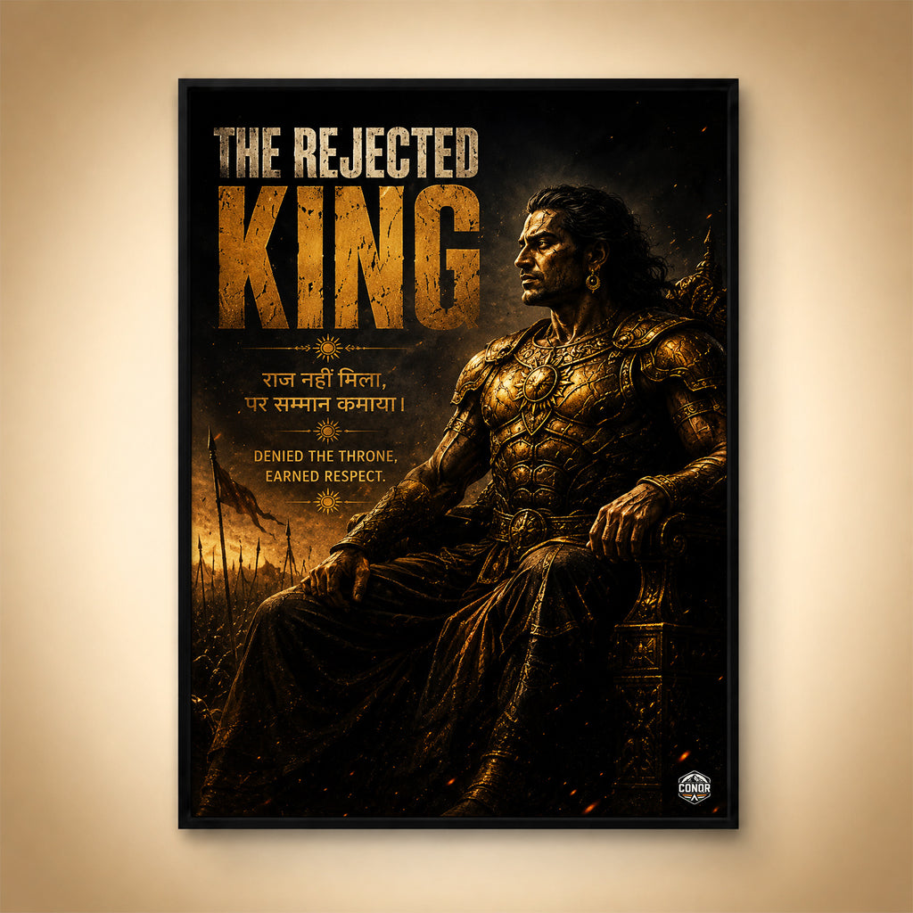 Karn Silent Strength Wall Art (CONQR_KARN_012)