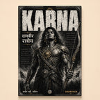 Daanveer Legacy Wall Art (CONQR_KARN_008)