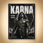 Daanveer Legacy Wall Art (CONQR_KARN_008)